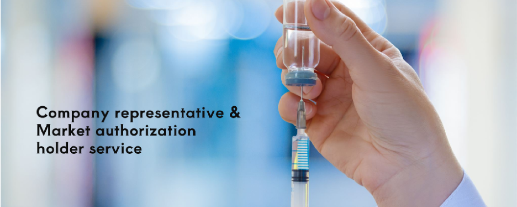 Company representative & Market authorization holder service